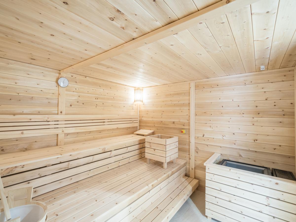 Warm Apartment In Gosau With Shared Sauna Buitenkant foto